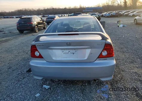 2005 Honda Civic Ex z USA, uszkodzony, nr VIN 1HGEM229X5L061753